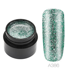 Hybrid Varnishes Gel Nail Polish Set Glitter