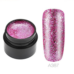 Hybrid Varnishes Gel Nail Polish Set Glitter