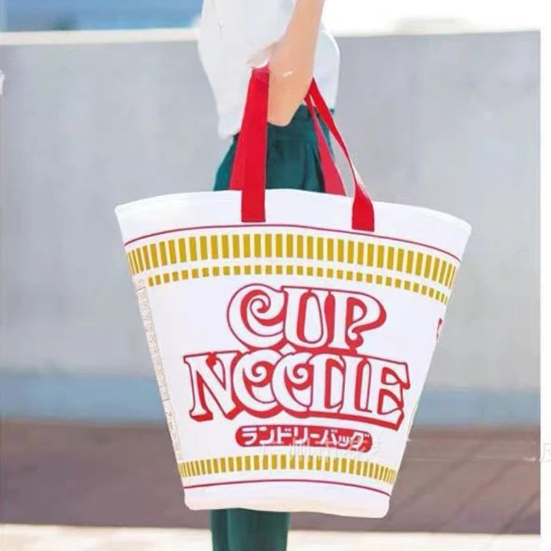 Cup Noodle Laundry Tote