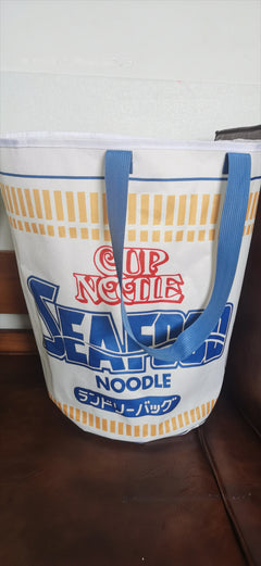 Cup Noodle Laundry Tote