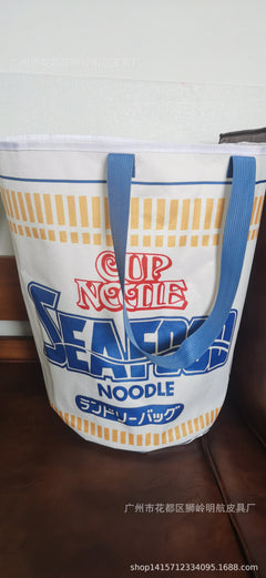 Cup Noodle Laundry Tote